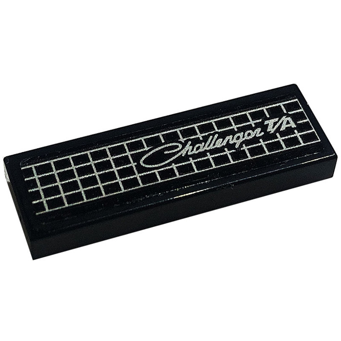 LEGO Tile 1 x 3 with Grille, 'Challenger T/A' Sticker (63864) | Brick ...