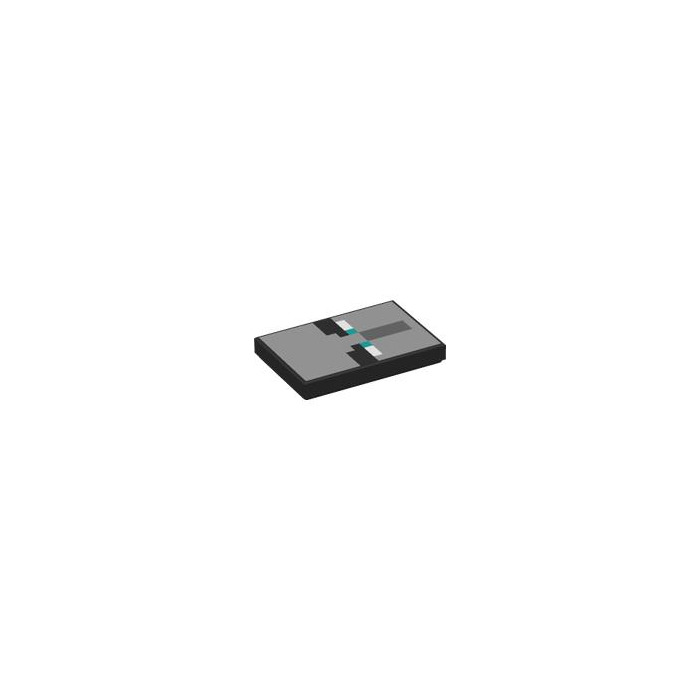 Lego Computer Tile LEGO Tile 2 x 3 with Decoration (26603) | Brick Owl - LEGO Marketplace