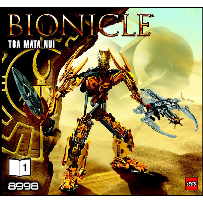 LEGO Toa Mata Nui Set 8998 Instructions