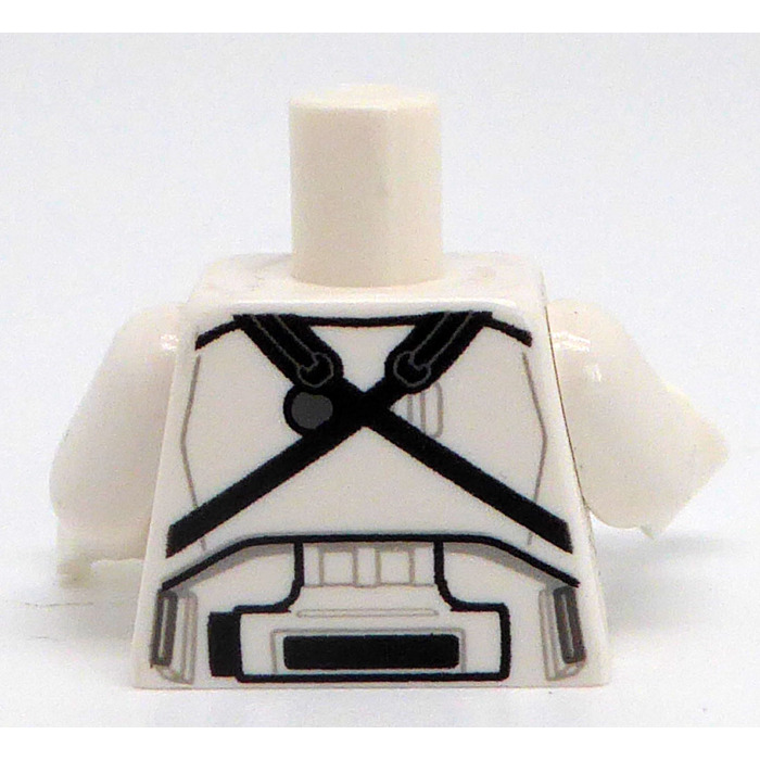 Lego Torso Sw Armor Stormtrooper With Ammunition And Utility Belts