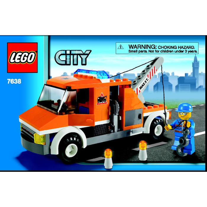 LEGO Tow Truck Set 7638 Instructions | Brick Owl - LEGO Marketplace