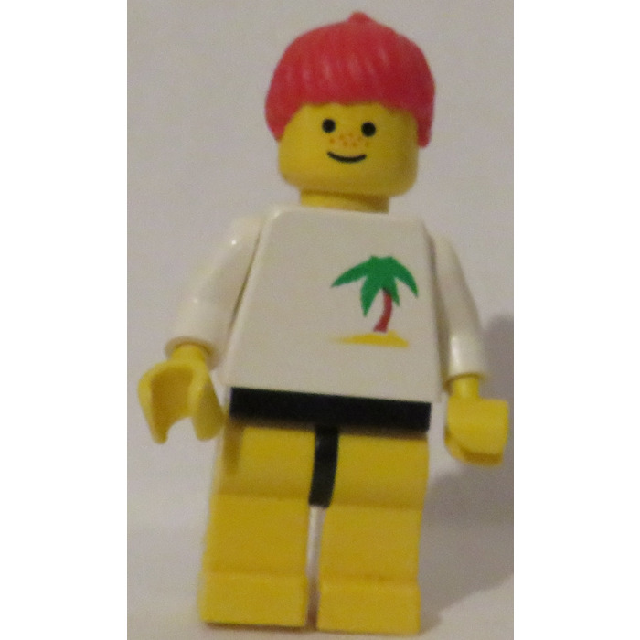 LEGO 3 x Figur Minifigur Minifigs Town City Farm Mann Bauer cty0136 