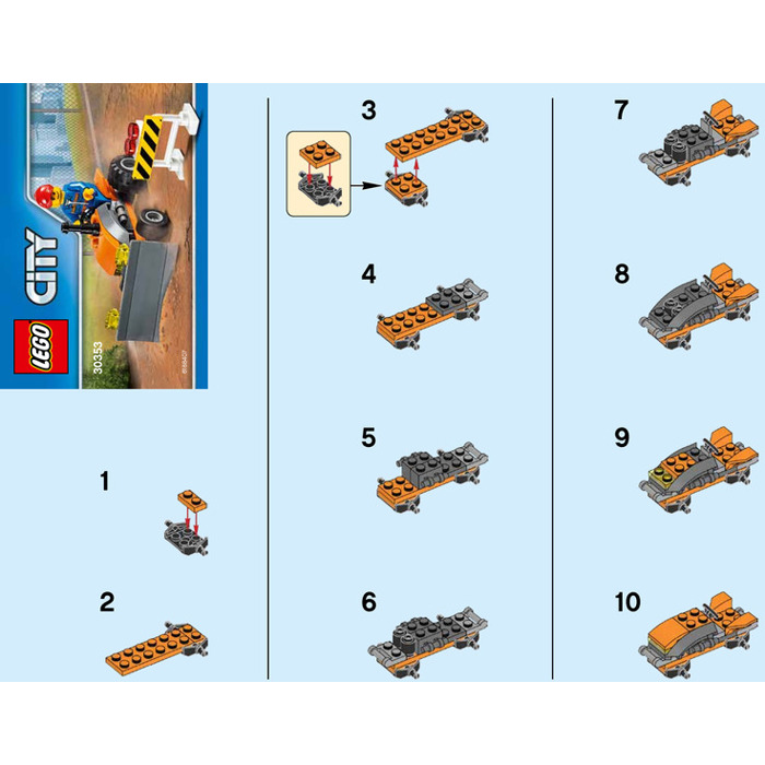 LEGO Tractor Set 30353 Instructions Set | Brick Owl - LEGO Marketplace