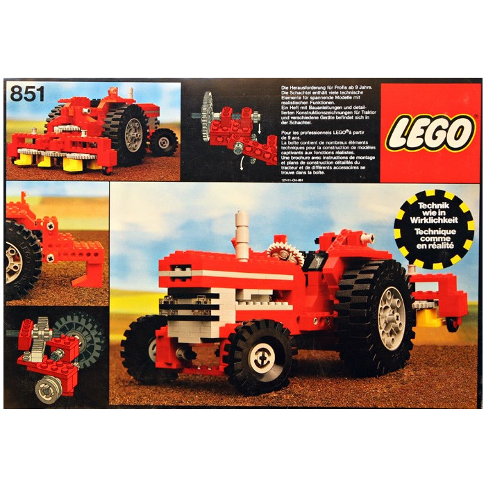 Lil perspektiv Træde tilbage LEGO Tractor Set 851 | Brick Owl - LEGO Marketplace