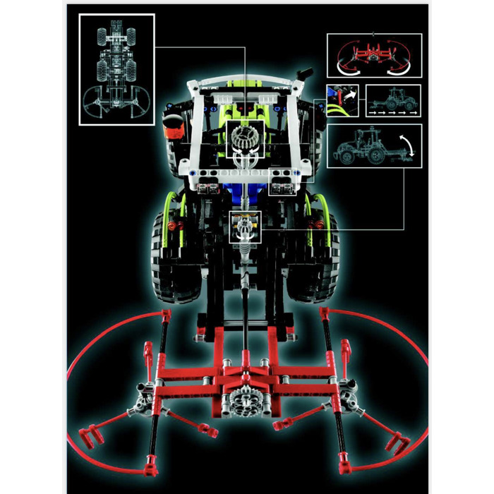 LEGO Tractor Set (European Version) 8284-2 Brick Owl LEGO