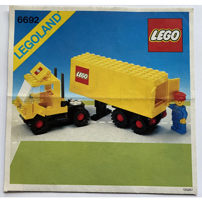 Hæl romersk Mere LEGO Tractor Trailer Set 6692 Instructions | Brick Owl - LEGO Marketplace