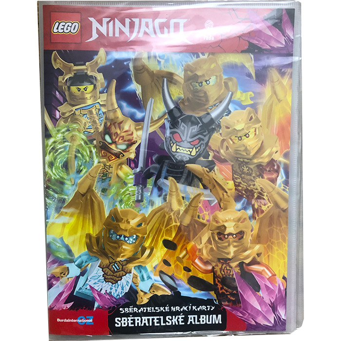 LEGO Trading Card Album, Ninjago Crystalized (Czech Edition) Brick