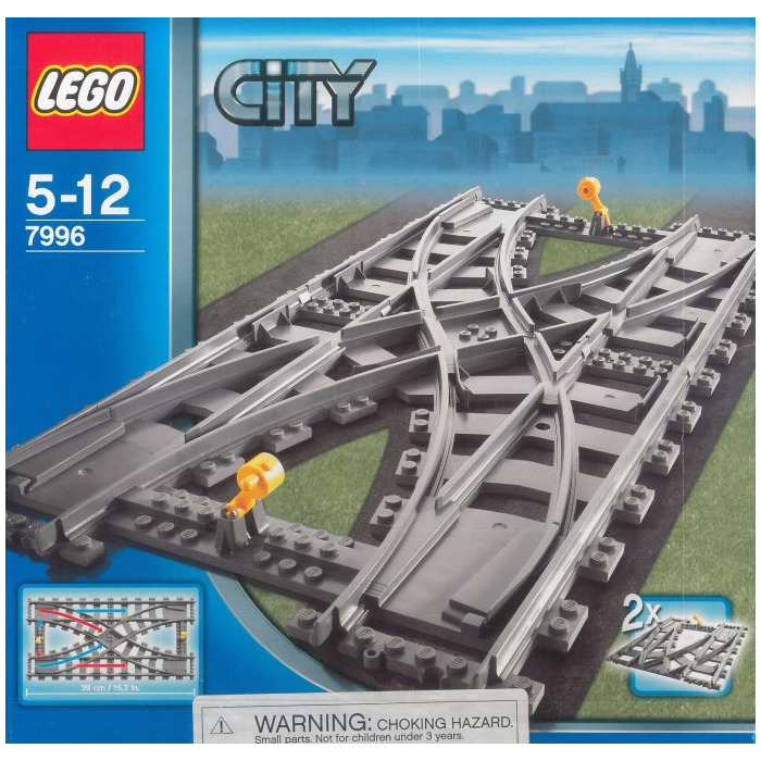 tilstrækkelig Bourgeon Kommunikationsnetværk LEGO Train Rail Crossing Set 7996 | Brick Owl - LEGO Marketplace