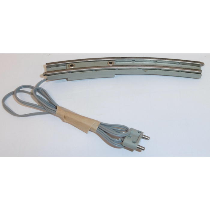 LEGO Train Track 12V Conducting Rail Curved with Long Connector and