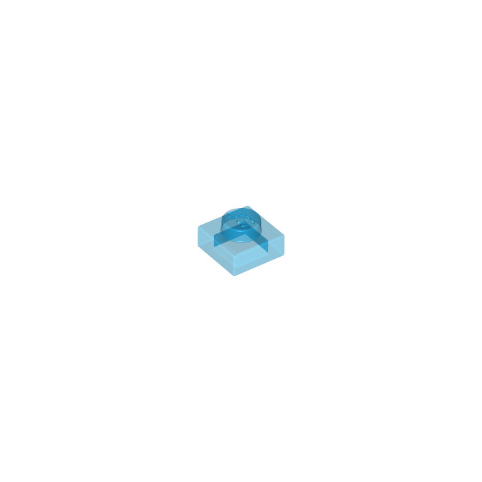 1x1 11 Lego 3024  in Transparent Dunkel Blau Platten 