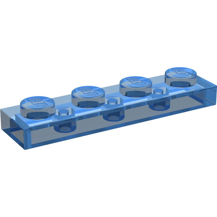 3710 Blue NEU Platten 1x4 100 x LEGO® Plate in Blau