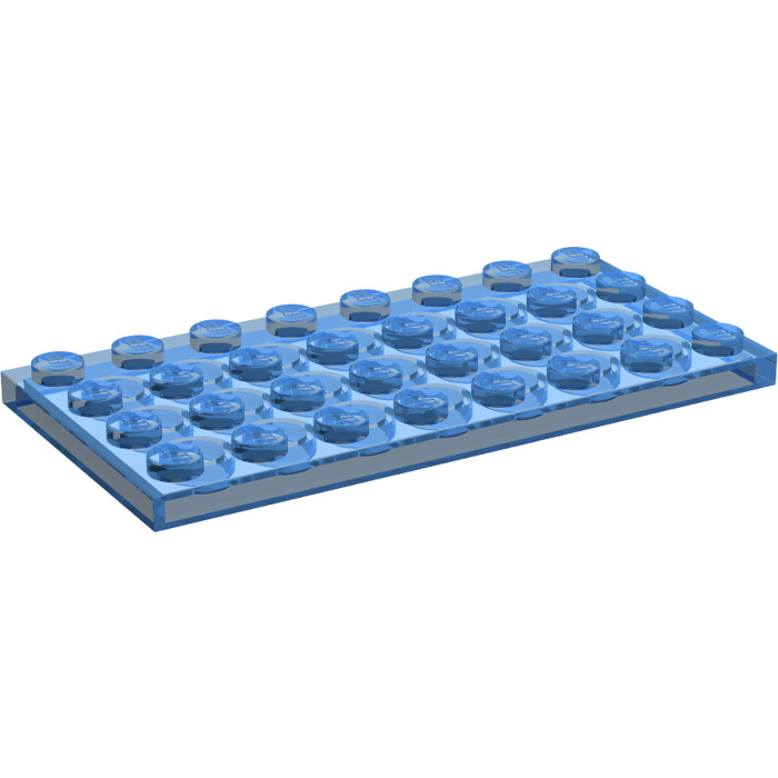 Lego 3035 x2 Plate 4 x 8 Dark Bluish Grey 