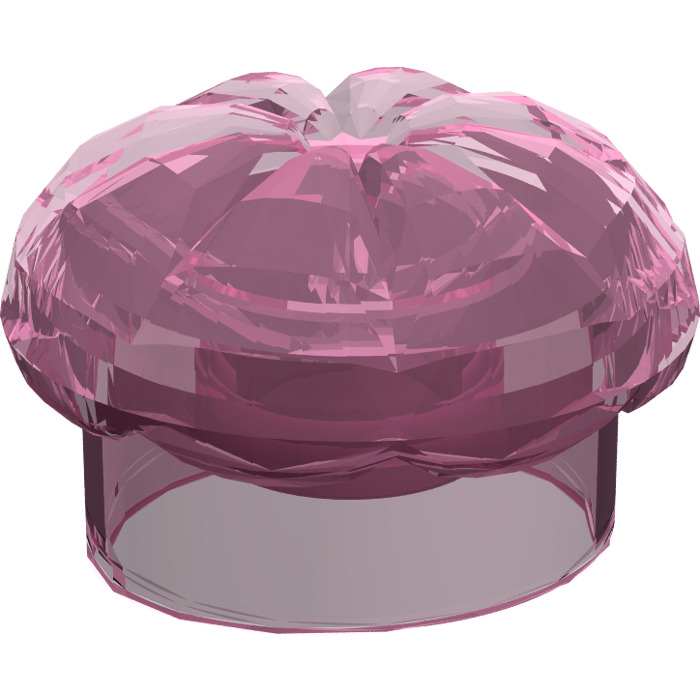 LEGO Translucent Pink Minifig Chef Hat Jellyfish 