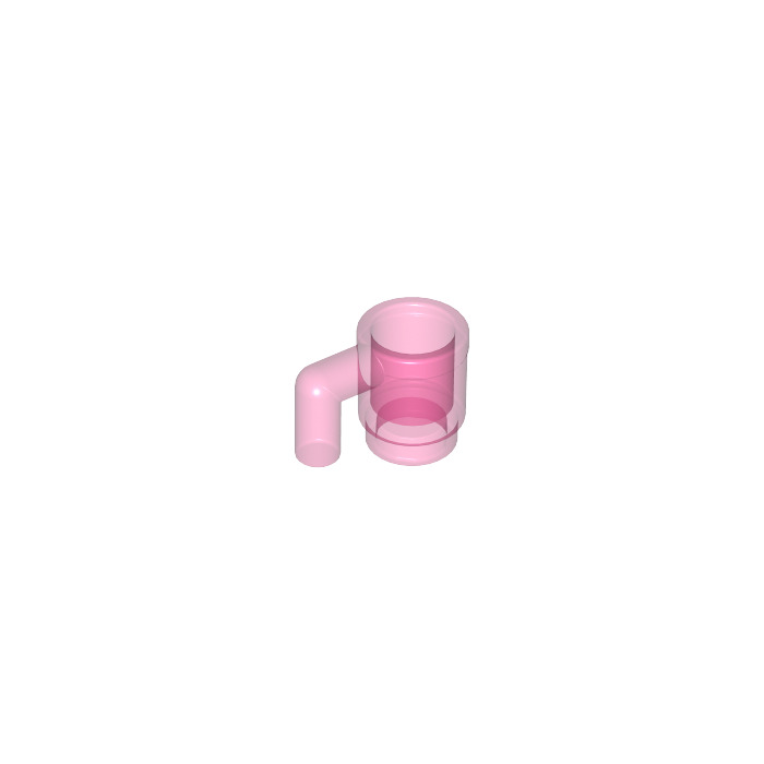 LEGO PARTS 3899 PINK  MINIFIG CUPS x 5
