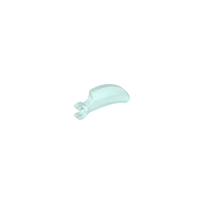 LEGO Transparent Light Blue Claw with Clip (Curved) (16770