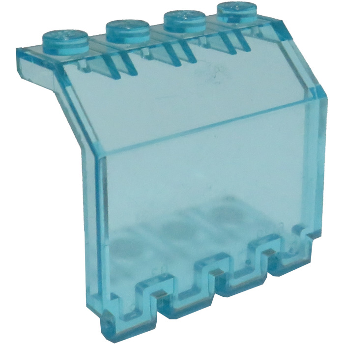 LEGO Translucent Light Blue 2x4x3 1/3 Hinge Wall Panel Piece 