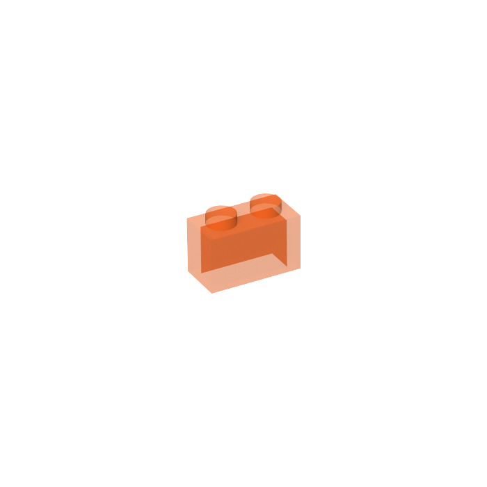 Løve Udfyld Terapi LEGO Transparent Neon Reddish Orange Brick 1 x 2 without Bottom Tube (3065  / 35743) | Brick Owl - LEGO Marketplace