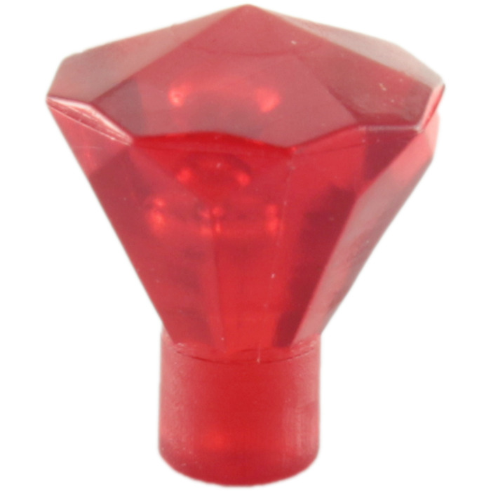 Red Clear Translucent Jewel Gem Diamond 1x1-25 Pieces 50 Pieces LEGO 30153 