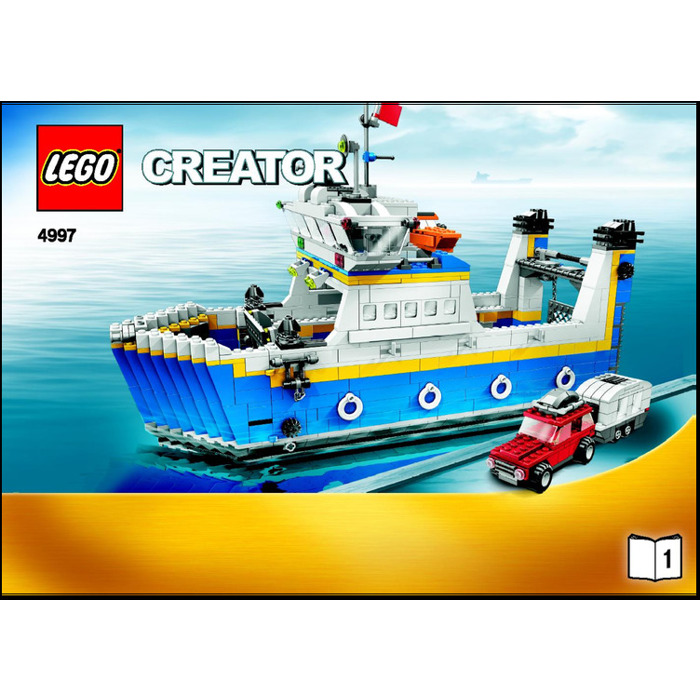 LEGO Transport Ferry Set 4997 Instructions