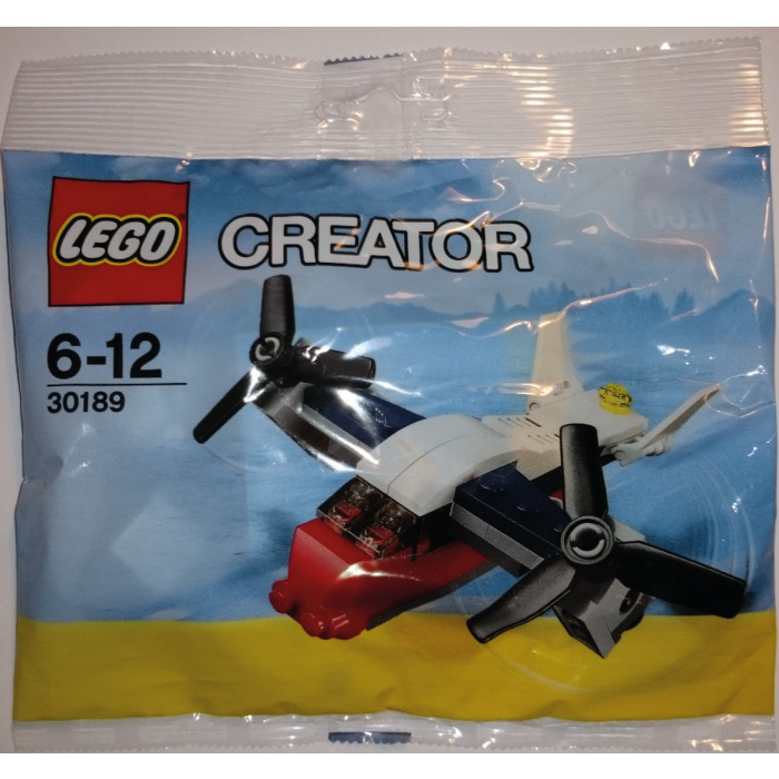 Lego 30189 Transort Plane Aircraft Playset Polybag NEW