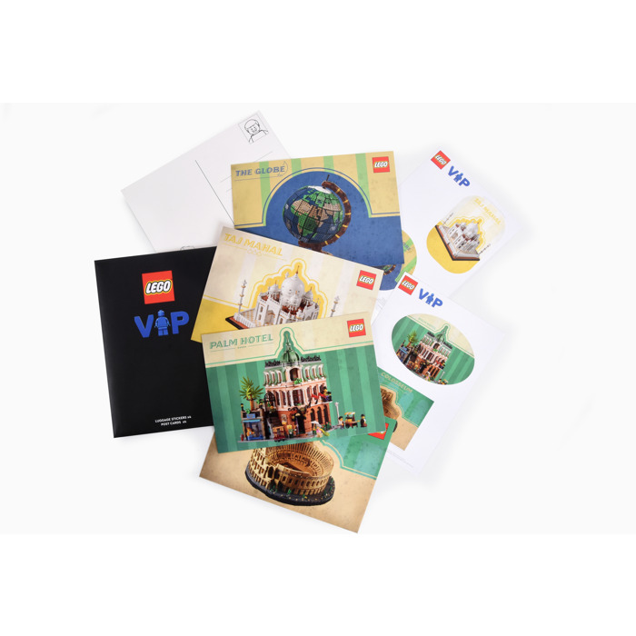 LEGO Travel Postcard and Sticker Set (5007520) Brick Owl LEGO