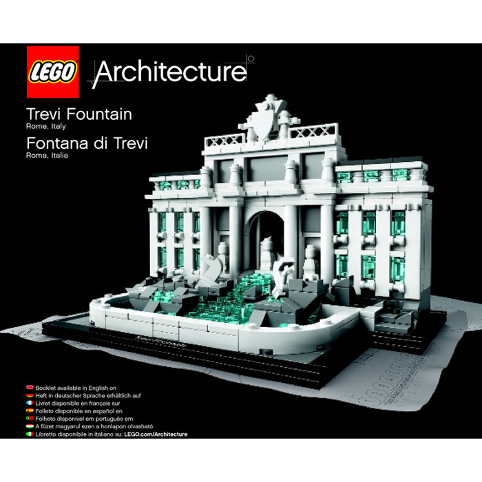 Appel til at være attraktiv følgeslutning Beroligende middel LEGO Trevi Fountain Set 21020 Instructions | Brick Owl - LEGO Marketplace