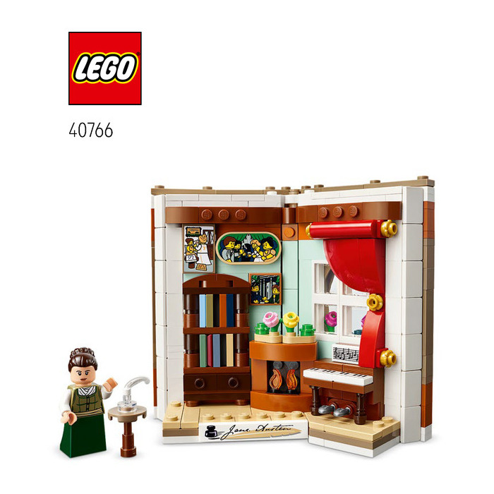 LEGO Tribute to Jane Austen's Books Set 40766 Instructions | Brick Owl ...