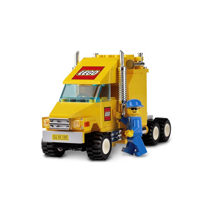 Custom PreCut Aufkleber/Sticker passend für LEGO 10156 Town LEGO Truck 2004 