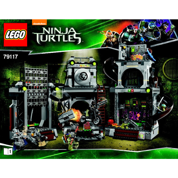 Udgravning synge blanding LEGO Turtle Lair Invasion Set 79117 Instructions | Brick Owl - LEGO  Marketplace