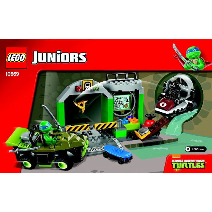 LEGO Turtle Lair Set 10669 Instructions Set | Brick Owl - LEGO Marketplace