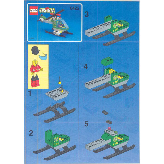 LEGO TV Set 6425 Instructions Owl - LEGO Marketplace