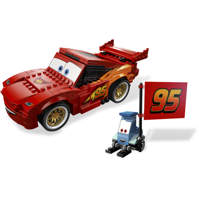 Ultimate Build Lightning McQueen Set 8484 | Brick Owl - LEGO Marketplace