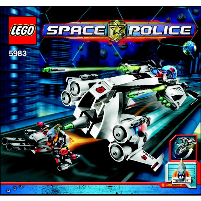 debat sandsynlighed Fantasi LEGO Undercover Cruiser Set 5983 Instructions | Brick Owl - LEGO Marketplace