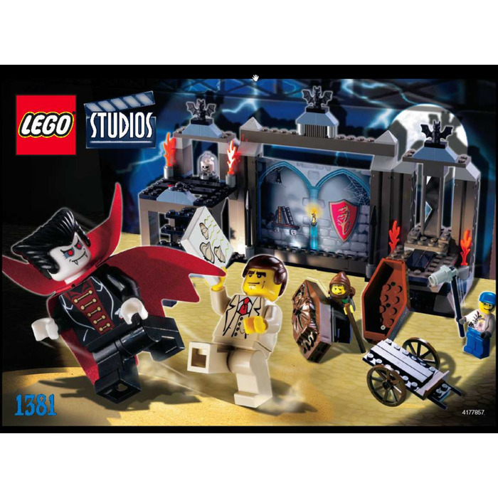 flare bogstaveligt talt Net LEGO Vampire's Crypt Set 1381 Instructions | Brick Owl - LEGO Marketplace