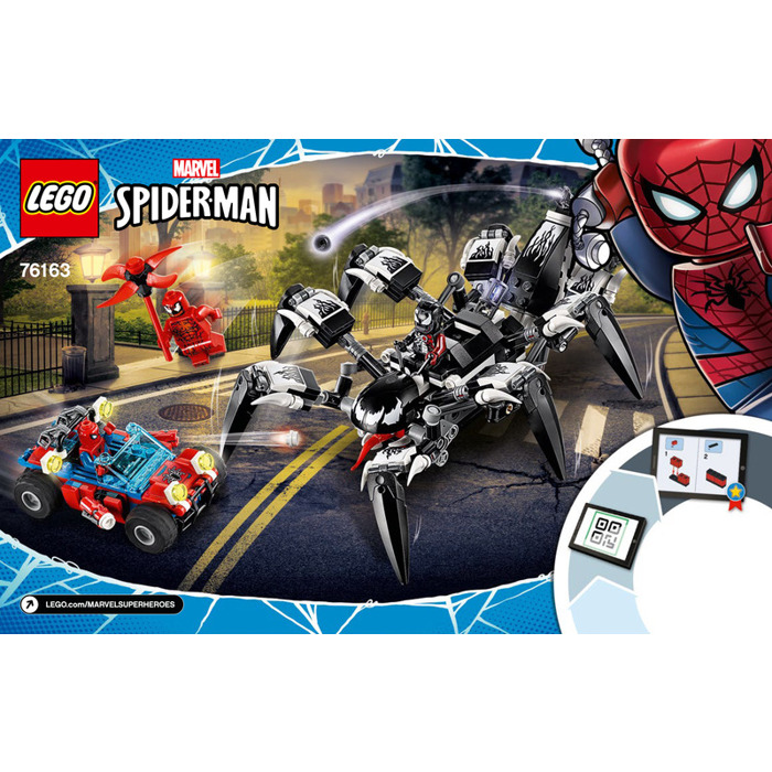 spiderman crawler lego