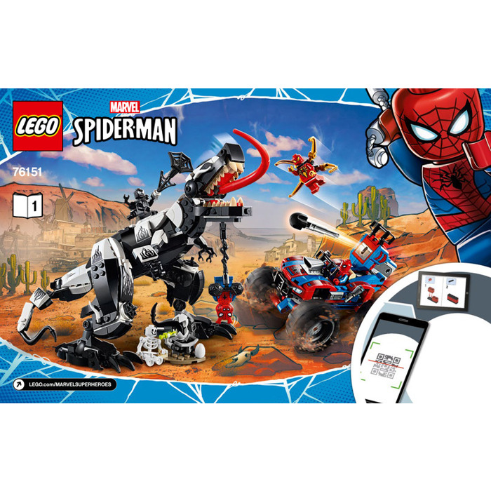 76151 for sale online LEGO Venomosaurus Ambush Super Heroes 