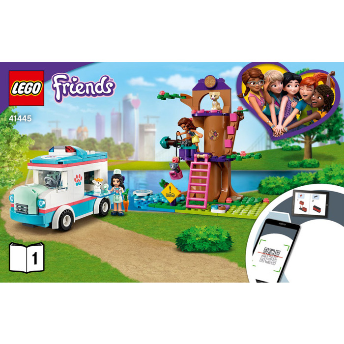 LEGO Clinic Ambulance Set 41445 Instructions | Brick Owl - LEGO Marketplace