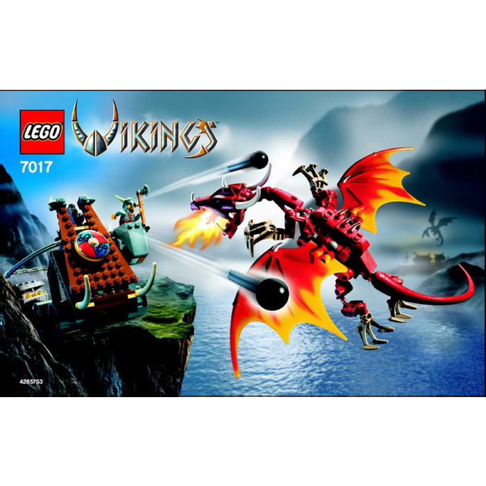 LEGO Viking versus the Nidhogg Dragon Set 7017 Instructions | Brick Owl - LEGO Marketplace
