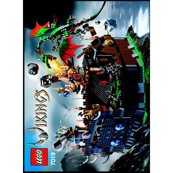 Viking Fortress the Fafnir Dragon 7019 Instructions | Brick Owl - LEGO Marketplace
