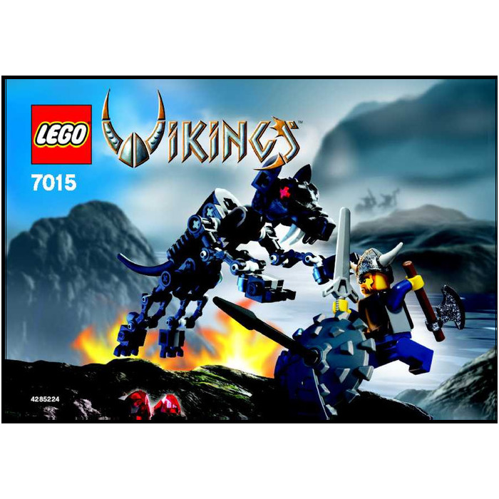 Viking Warrior challenges the Wolf Set Instructions | Brick Owl - LEGO Marketplace