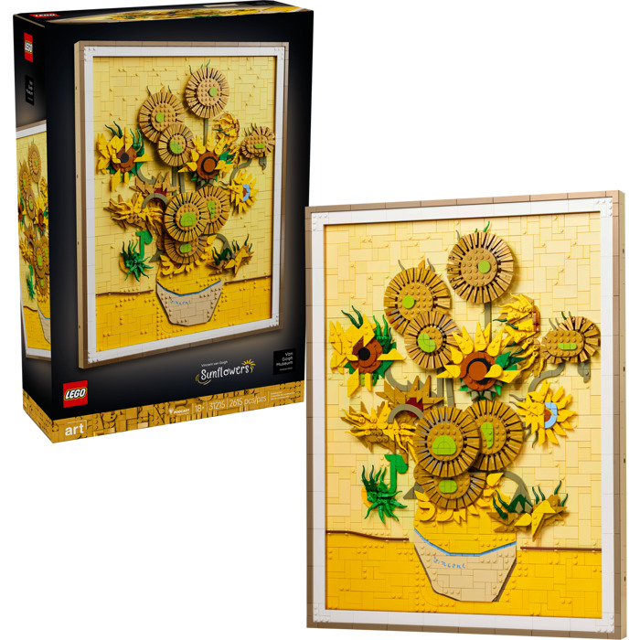 LEGO Vincent van Gogh – Sunflowers Set 31215 | Brick Owl