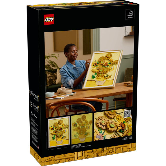 LEGO Vincent van Gogh – Sunflowers Set 31215 | Brick Owl