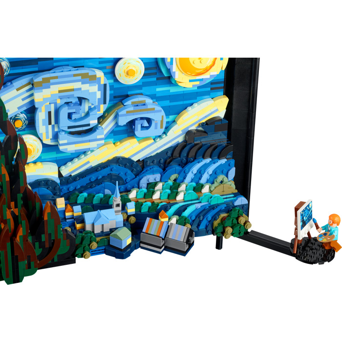 REVIEW: LEGO The Starry Night Set 21333 (Vincent Van Gogh) 