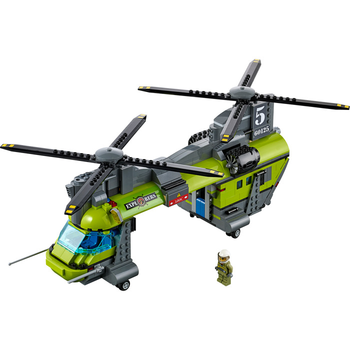LEGO Volcano Heavy-Lift Helicopter Set 60125 | Brick - LEGO Marketplace