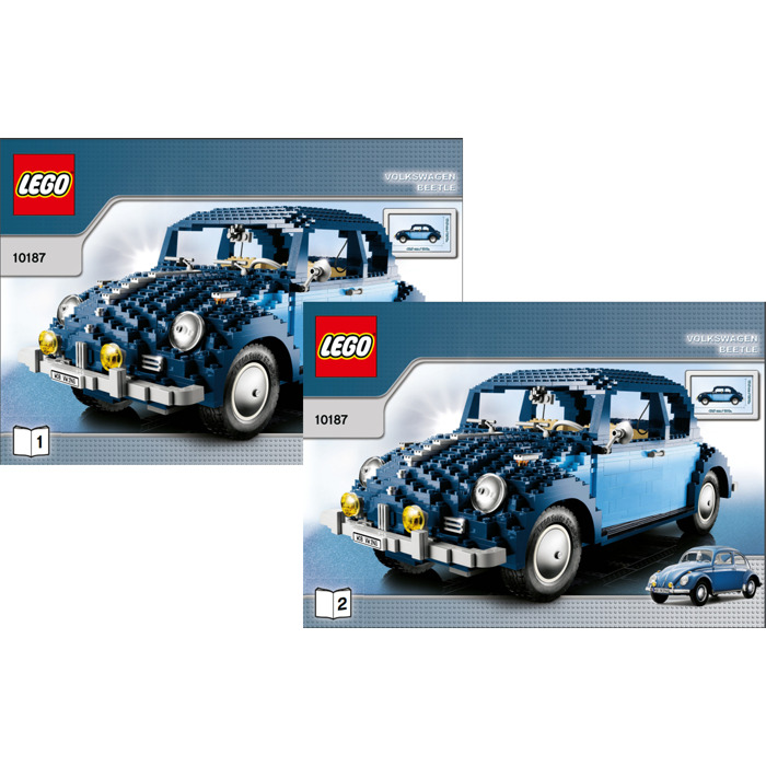 Displacement Betydning lommelygter LEGO Volkswagen Beetle Set 10187 Instructions | Brick Owl - LEGO Marketplace