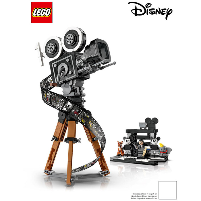 LEGO Disney 100 Walt Disney Tribute Camera Set 43230
