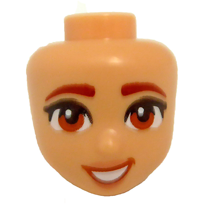 LEGO Female Minidoll Head with Magenta Tribal (24993)
