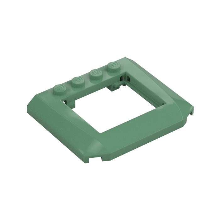 レコ－ド　6枚 LEGO Wedge 6 x 6 Curved with Window Cutout (4652) | Brick