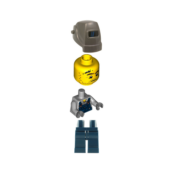 Lego discount welder minifigure