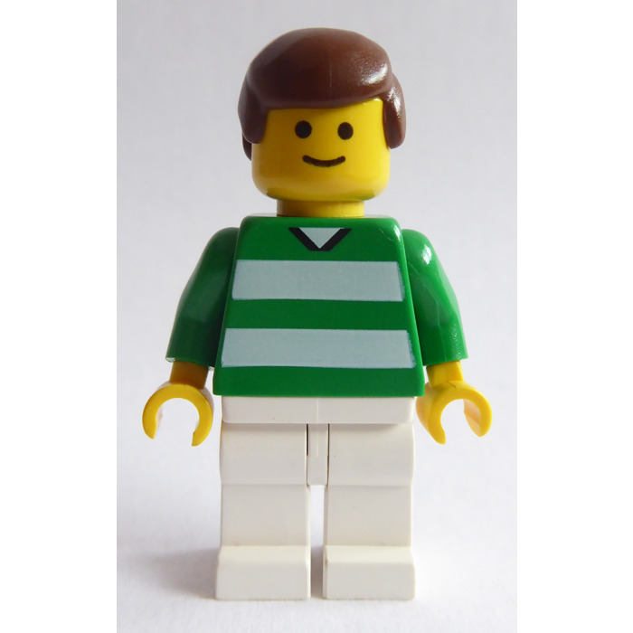LEGO Town Soccer Minifigure with #10 on Back 